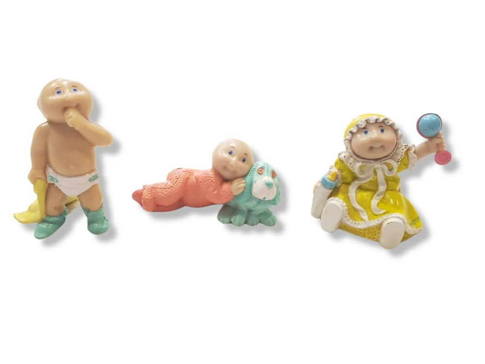 Vintage 1984 Cabbage Patch Kids Mini PVC Figures